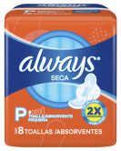 ABSORVENTE ALWAYS BAS S PROT SEC C/A