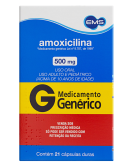 AMOXICILINA 500MG CX 21 CAP