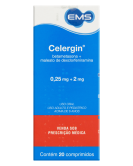 CELERGIN 0,25+2MG CX 20 COMP