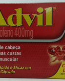 ADVIL 400MG CX 8 CAP