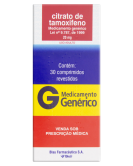 CITRATO DE TAMOXIFENO 20MG CX 30 COMP REV