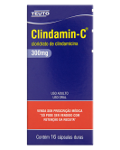 CLINDAMIN-C 300MG CX 16 CAP GEL