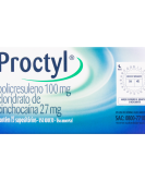 PROCTYL 100+27MG CX 15 SUP RET