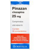 PINAZAN 25MG CX 30 COMP