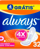 ABSORVENTE ALWAYS BAS S P M SV C/A