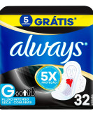 ABSORVENTE ALWAYS 32UN NOT SECA ABAS
