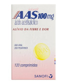 AAS 100MG CX 120 COMP