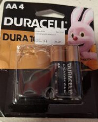 Detalhes do produto PILHA DURACELL ALC AA PEQ SM 1X4UN