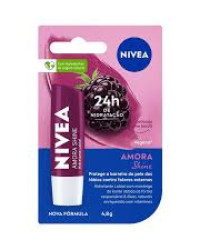 Detalhes do produto PROTETOR LABIAL NIVEA 4,8GR AMORA SHINE