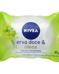 Detalhes do produto NIVEA SABONETE HIDRATANTE ERVA DOCE REF 494 12X85G