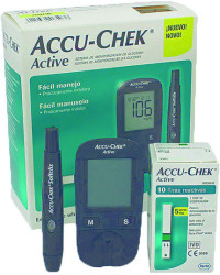 Detalhes do produto ACCU-CHEK ACTIVE 10 TESTES