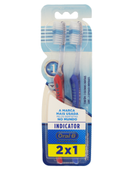 Detalhes do produto ESCOVA D ORAL B IND PLUS 40 MACIA L2P1 1X2