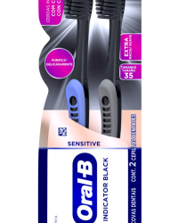 Detalhes do produto ESCOVA ORAL B BLACK SENTIVE 35