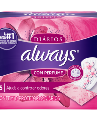 Detalhes do produto ABSORVENTE ALWAYS P DIARIO REGULAR 15UN