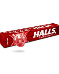 Detalhes do produto DROPS HALLS MORANGO