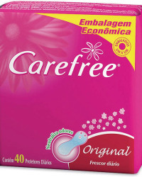 Detalhes do produto ABSORVENTE CAREFREE /40 REG
