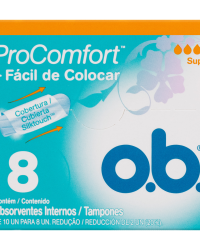 Detalhes do produto ABSORVENTE INTER OB PROCOMFORT SUPER 8UN