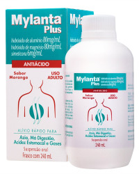 Detalhes do produto MYLANTA PLUS 80+80+6MG/ML SUS OR FR 240ML SB MORANGO