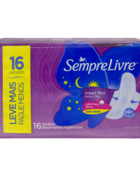 Detalhes do produto ABSORVENTE C/AB S LIVRE NOT 16UN LV+PG- SV