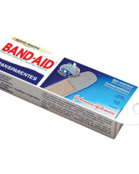 Detalhes do produto BAND-AID TRANSP 10UN
