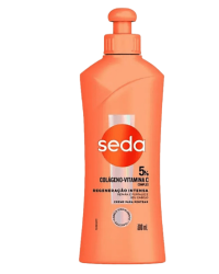 Detalhes do produto CREME DE PENTEAR SEDA COLAGENO E VITAMINA C 300ML-