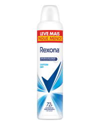 Detalhes do produto DESODORANTE AER REXONA COTTON DRY 72H L+P- 250ML  *(1,2,