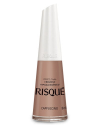 Detalhes do produto ESMALTE CREM REG RISQUE CAPPUCCINO BL 8ML C6
