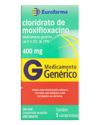 Detalhes do produto MOXIFLOXACINO 400MG CX 5 COMP REV