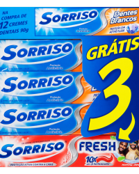 Detalhes do produto CREME DENTAL SORRISO 90 TRADICIONAL