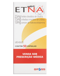Detalhes do produto ETNA 1+2,5+1,5MG CX 50 CAP