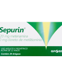 Detalhes do produto SEPURIN 120MG+20ML CX 20 DRG