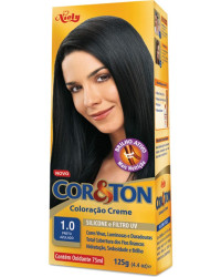 Detalhes do produto COR TON 1.0 PRETO AZULADO