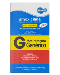 Detalhes do produto AMOXICILINA 400MG SUS FR 100ML