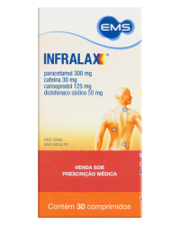 Detalhes do produto INFRALAX 300+30+125+50MG CX 30 COMP