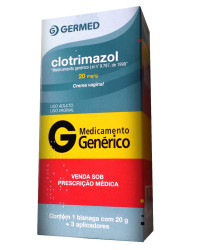 Detalhes do produto CLOTRIMAZOL 20MG CREM VAG BG 20G+3APLIC