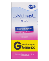 Detalhes do produto CLOTRIMAZOL 10MG CREM VAG BG 35G+6APLIC