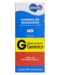 Detalhes do produto MESILATO DE DOXAZOSINA 2MG CX 30 COMP