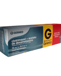 Detalhes do produto CLOTRIMAZOL+ACETATO DE DEXAMETASONA 10+0,4MG CREM BG 40G