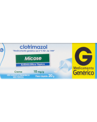 Detalhes do produto CLOTRIMAZOL 10MG CREM BG 20G
