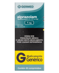 Detalhes do produto ALPRAZOLAM  1MG CX 2BL X 15 COMP