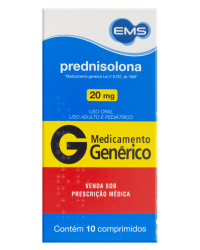 Detalhes do produto PREDNISOLONA 20MG CX 10 COMP REV