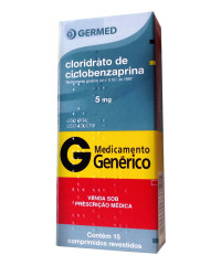 Detalhes do produto CICLOBENZAPRINA 5MG CX 1BL X 15 COMP REV