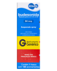 Detalhes do produto BUDESONIDA 64MCG FR X 120ML
