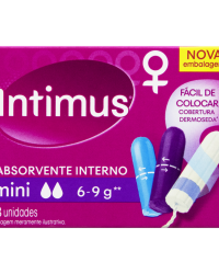 Detalhes do produto ABSORVENTE INTIMUS MINI INTER C/8