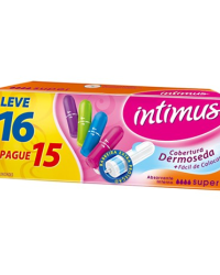 Detalhes do produto ABSORVENTE INTIMUS SUPER INTER C/16