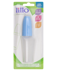 Detalhes do produto MAMADEIRA CHUQUINHA LILLO MINIFORM SILICONE 50ML