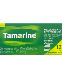 Detalhes do produto TAMARINE 12MG CX 20 CAP