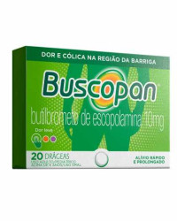 Detalhes do produto BUSCOPAN 10MG CX 20 DRAG