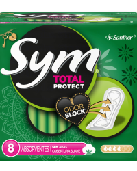 Detalhes do produto ABSORVENTE SYM C/8