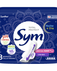 Detalhes do produto ABSORVENTE SYM C/ 8